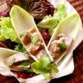 Receita Salada de Folhas com Atum Marinado