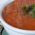 Receita Sopa de Tomate com Majericão