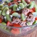 Receita Salada de Atum com Kiwi