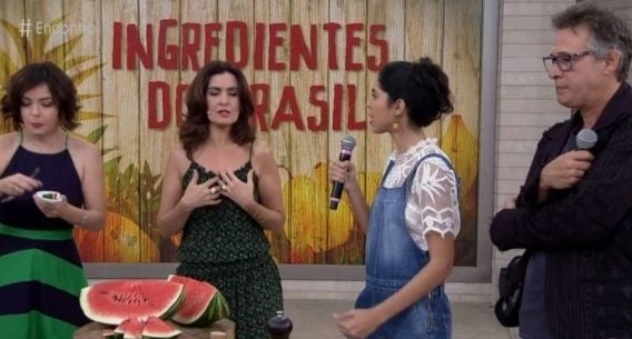 Famosos desaprovam pratos de Bela Gil Fátima Bernardes