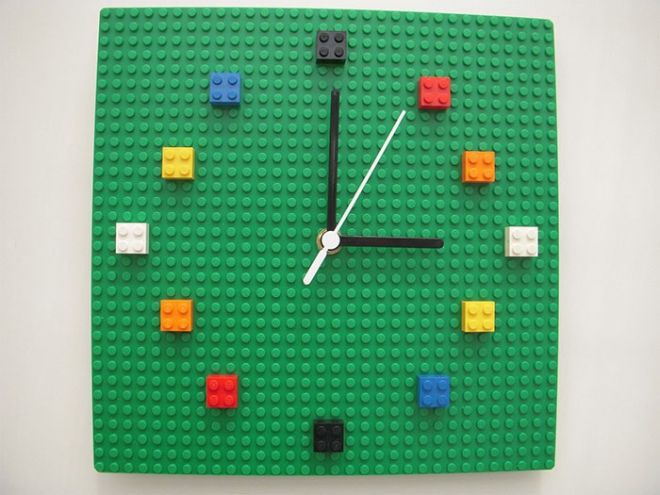 Relógio de Lego