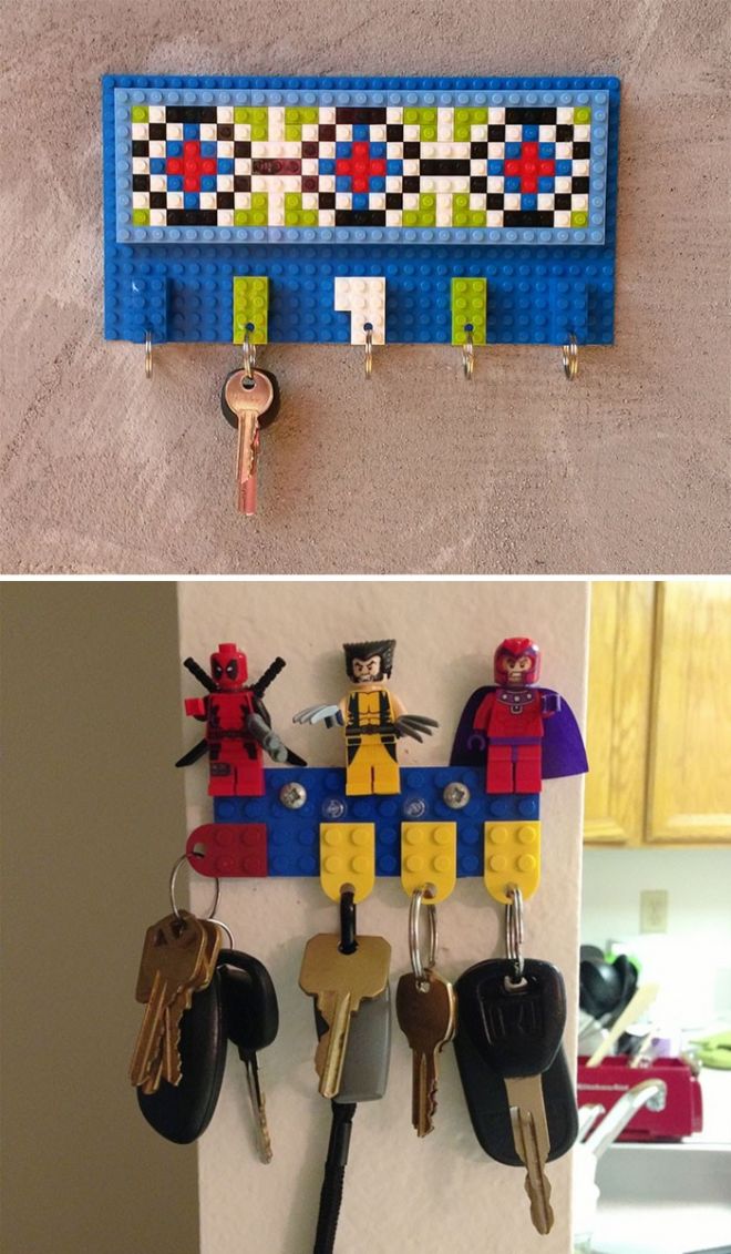 Suporte de chaves de Lego
