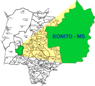 Mapa-de-Bonito-Mato-Grosso-do-Sul-Brasil