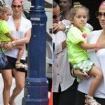 Jennifer Lopez passeia com namorado e filhos no Canadá