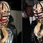 Lady Gaga surge com mais um modelito bizarro