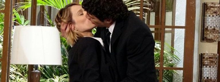 Nando dá beijo em Juliana em Guerra dos Sexos 