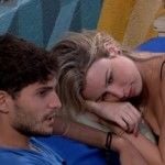 André discute com Fernanda no Big Brother Brasil 