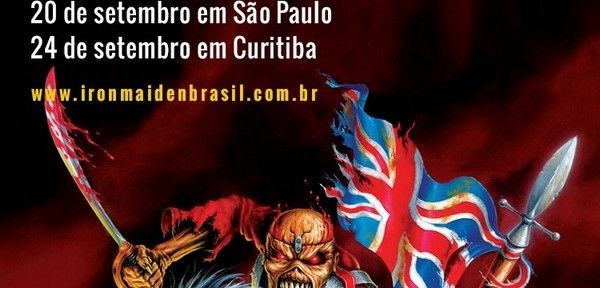 Iron Maiden confirma shows em São Paulo e Curitiba