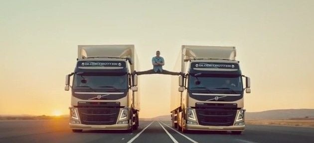 Van Damme abre espacate em comercial e vira hit na web