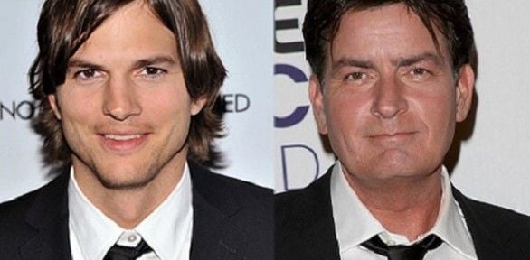 Charlie Sheen ataca Ashton Kutcher ao lembrar Two and a Half Man