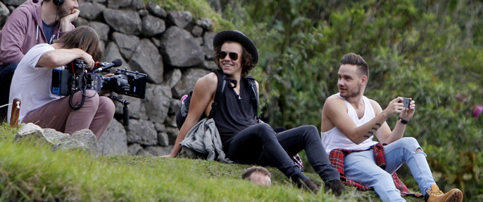 Harry Styles, Liam Payne e demais membros do One Direction conhecem o Machu Picchu (Peru)