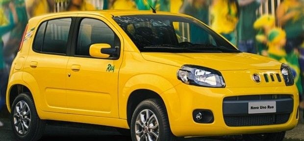 Novo Fiat Uno 'Rua' pega carona na Copa do Mundo 2014! Carro sai por R$ 33.590