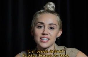 Miley Cyrus no Brasil: cantora manda recado e defende apelo sexual usado nos seus shows