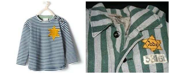 Zara retira das lojas pijama listrado que lembrar roupa usada em campos de concentração
