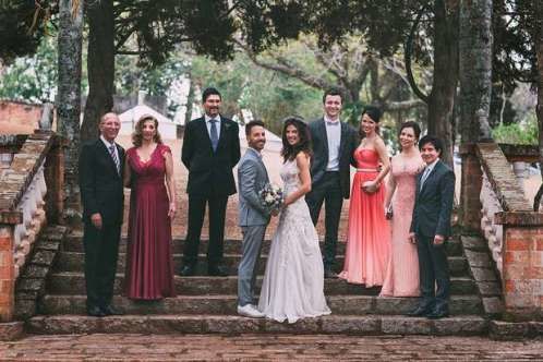 Júnior Lima casou-se com Mônica Benini no interior de São Paulo - veja os detalhes