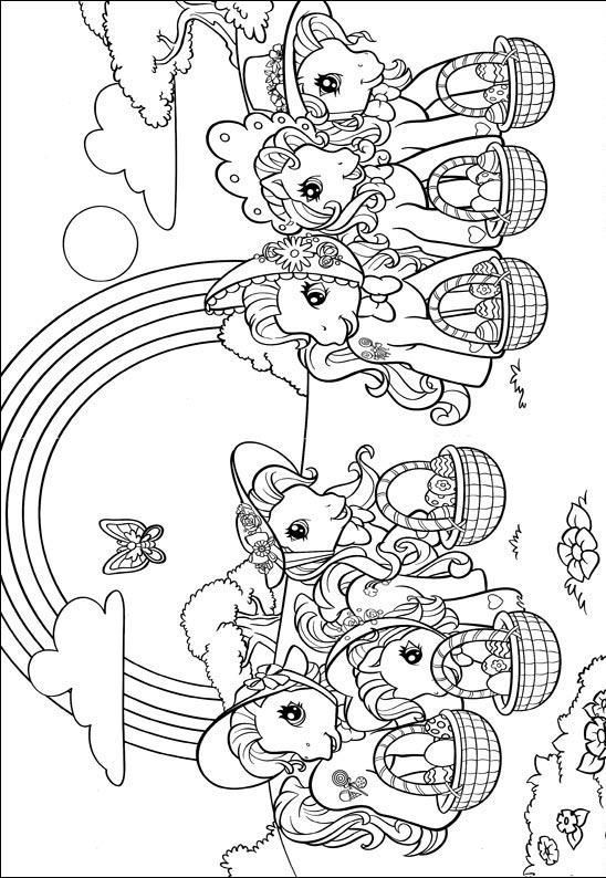Desenho para colorir My Little Pony 266 - Crianças ClickGrátis