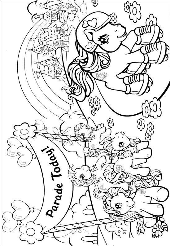 Desenho para colorir My Little Pony 273 - Crianças ClickGrátis