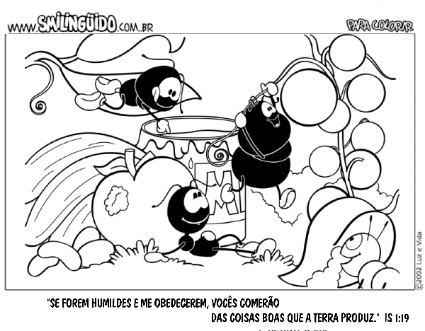 Desenho para colorir Smilinguido 146 - Crianças ClickGrátis