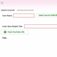 Baixar YouTube Playlist Creator+