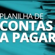 Baixar Planilha de Contas a Pagar