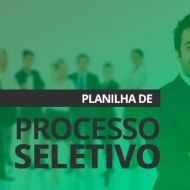 Baixar Planilha de Processo Seletivo