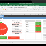 Baixar Planilha de Cronômetro Pomodoro