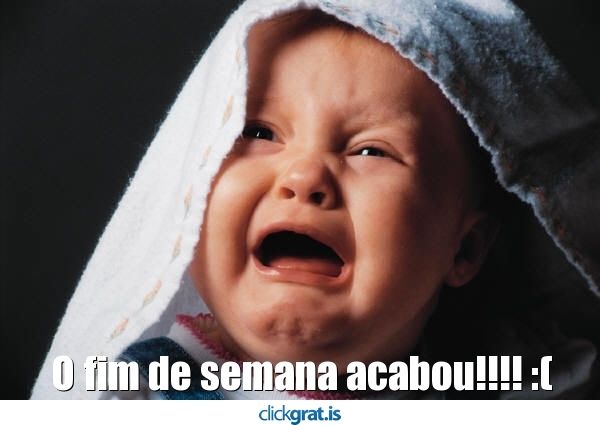 Fim de Semana Acabou