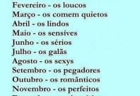 Qual o Seu Mês?