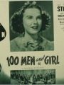 Cem Homens e Uma Menina - Cartaz do Filme