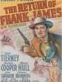 O Retorno de Frank James - Cartaz do Filme