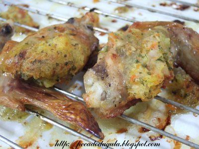 Receita Asinhas de Frango de última Hora