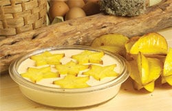 Receita Mousse de Carambola