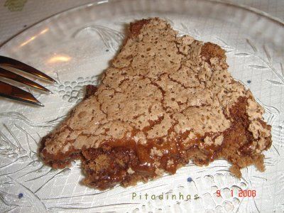 Receita Pão de Ló de Chocolate