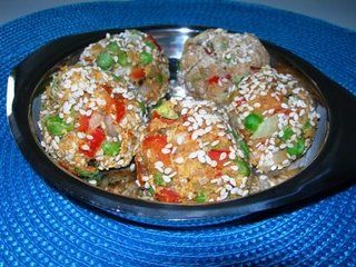 Receita Almôndegas de Legumes