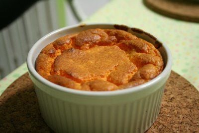 Receita Suflê de Cenoura com Iogurte