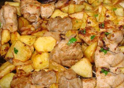 Receita Carne de Porco com Batata Doce