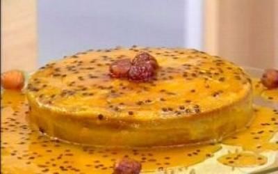 Receita Bolo de Castanha com Maracujá