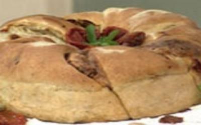Receita Pão Caprese