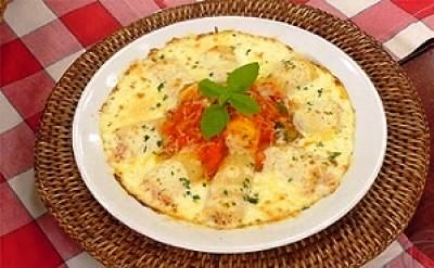 Receita Rigatone Recheado