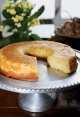 Receita Bolo de Farinha de Milho do Globo Rural