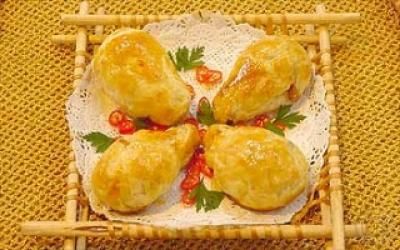 Receita Coxinhas de Frango