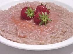 Receita Risoto de Morango com Camarão