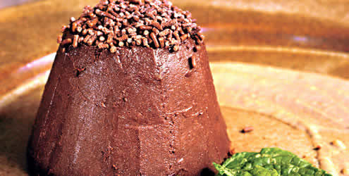 Receita Pudim de Brigadeiro e Creme de Capim-limão