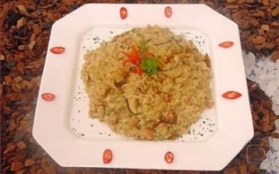 Receita Arroz à Piemontese