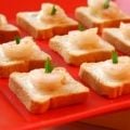 Receita Canapés de Camarão