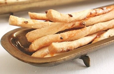 Receita Grissini - Palitos Salgados de Erva-doce