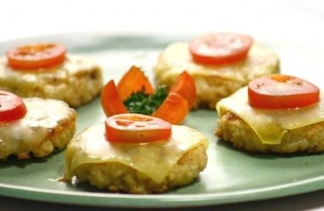 Receita Mini-hambúrguer de Soja