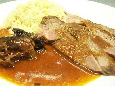 Receita Pernil de Porco com Legumes