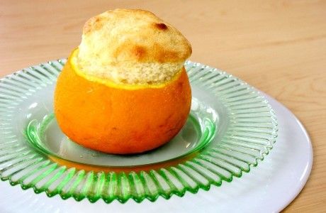 Receita Suflê de Banana e Laranja