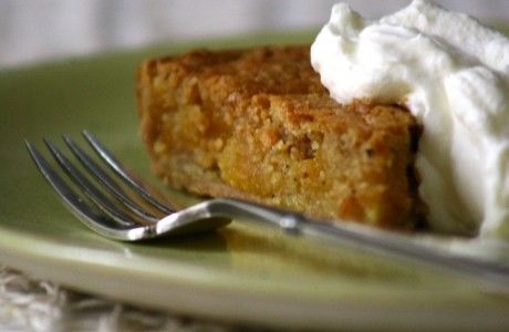 Receita Torta de Castanha-de-caju e Damasco